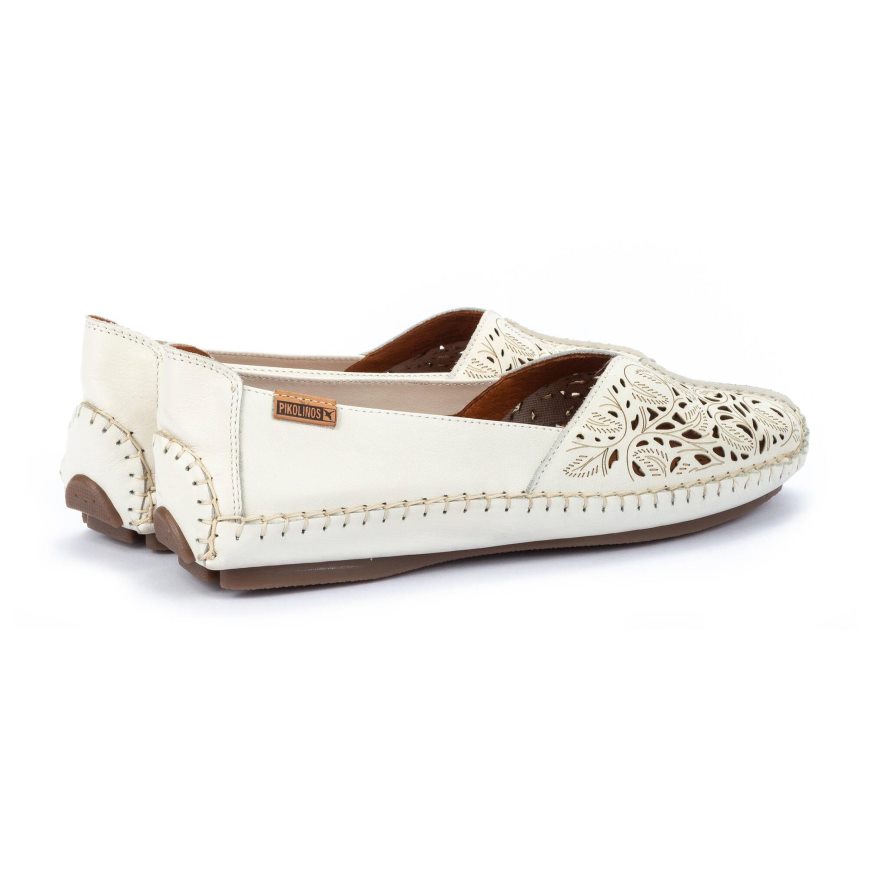 Women's Pikolinos JEREZ Ballet Flats White | NZ VQA9825